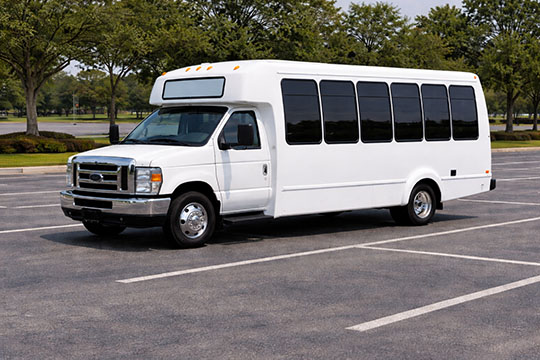 20-passenger minibus available for charter in Weston, FL